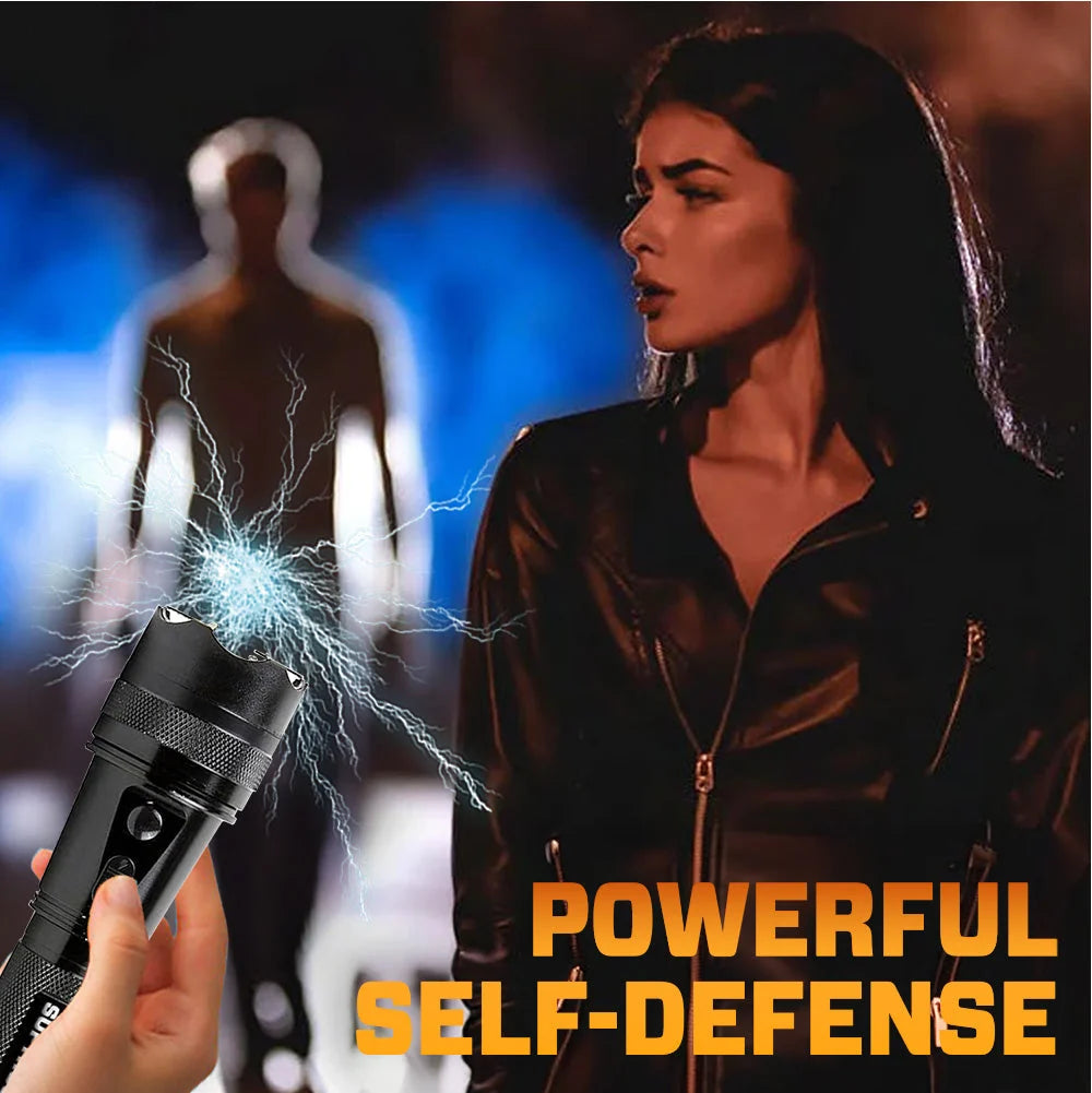 🛡️ VoltGuard X95 – Rechargeable Portable LED Torch for Home, Travel & Emergency Use | Buy 1 Get 1 Free